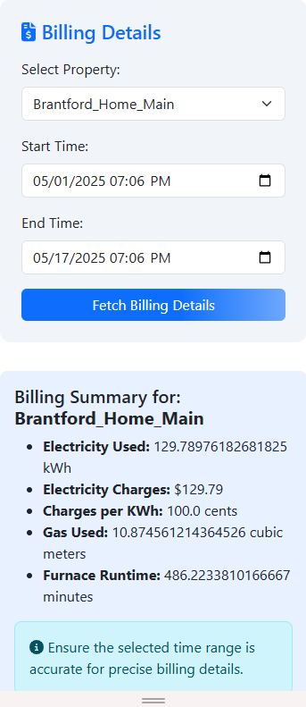 Billing Dashboard